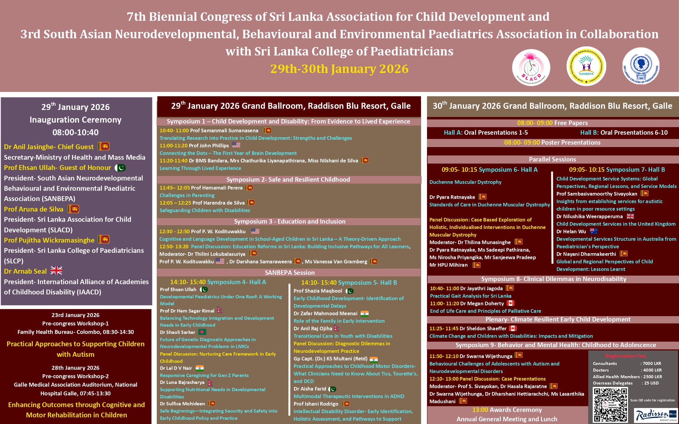 SANBEPA Conference Details